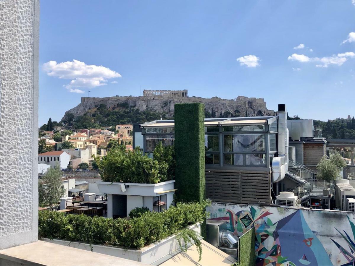 Amazing Penthouses With Acropolis View Athena Ruang foto
